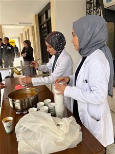 Güzelyurt Meslek Yüksekokulunda Fermente Gıdalar Teknolojisi Dersi Kapsamında Tarhana İkramı Etkinliği
