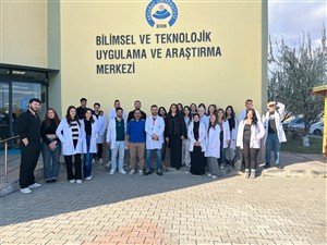 Gıda Teknolojisi Programı Öğrencilerinden Aksaray Üniversitesi Bilimsel ve Teknolojik Uygulama ve Araştırma Merkezine Teknik Gezi