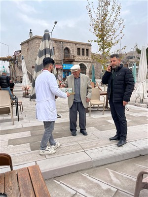 Güzelyurt Meslek Yüksekokulunda Fermente Gıdalar Teknolojisi Dersi Kapsamında Tarhana İkramı Etkinliği